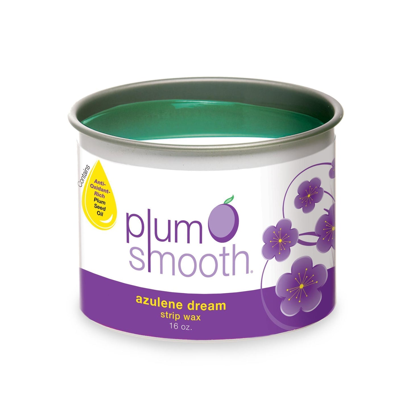 Pellon, Strip & Soft Wax Plum Smooth Strip Wax / Azulene Dream / 16oz