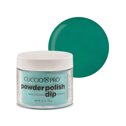 Powder Polish / Dip Polish Jade Green Cuccio Pro Dipping Powder