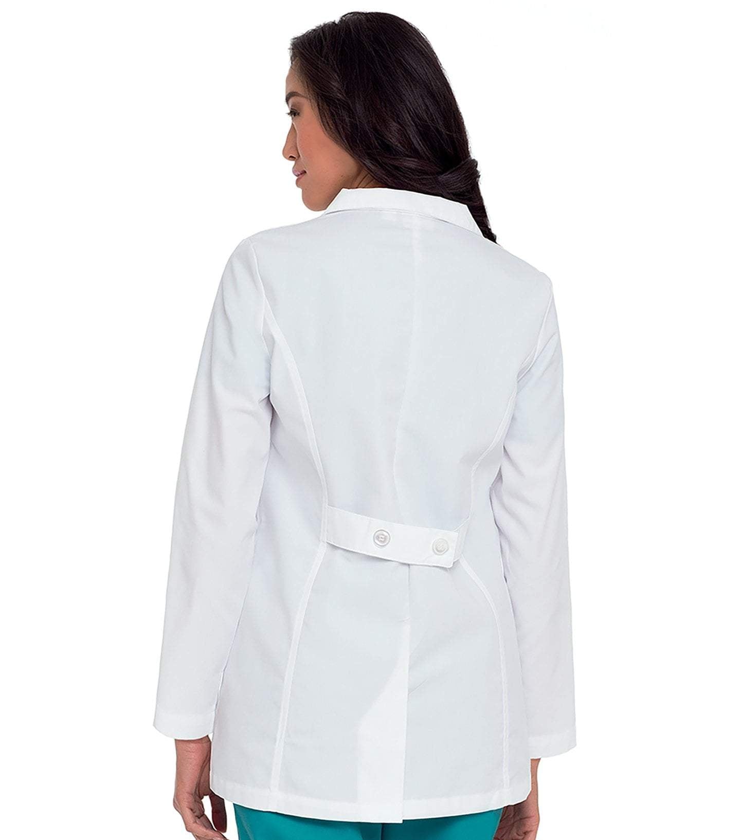 Women's Lab Coat in White by Landau