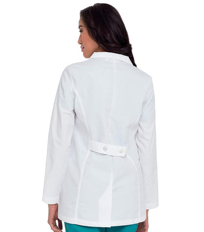 Women's Lab Coat in White by Landau