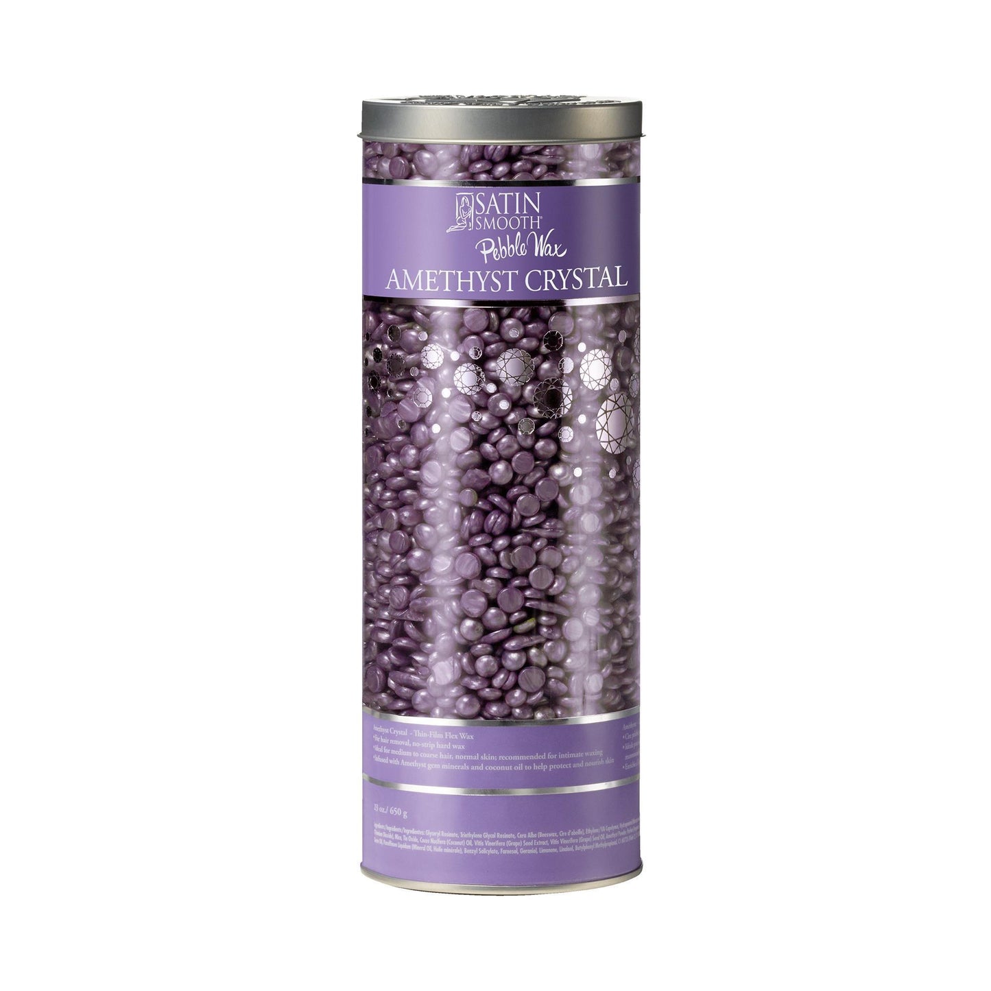 Stripless Wax Satin Smooth Pebble Wax Amethyst Crystal Thin Film Flex Wax