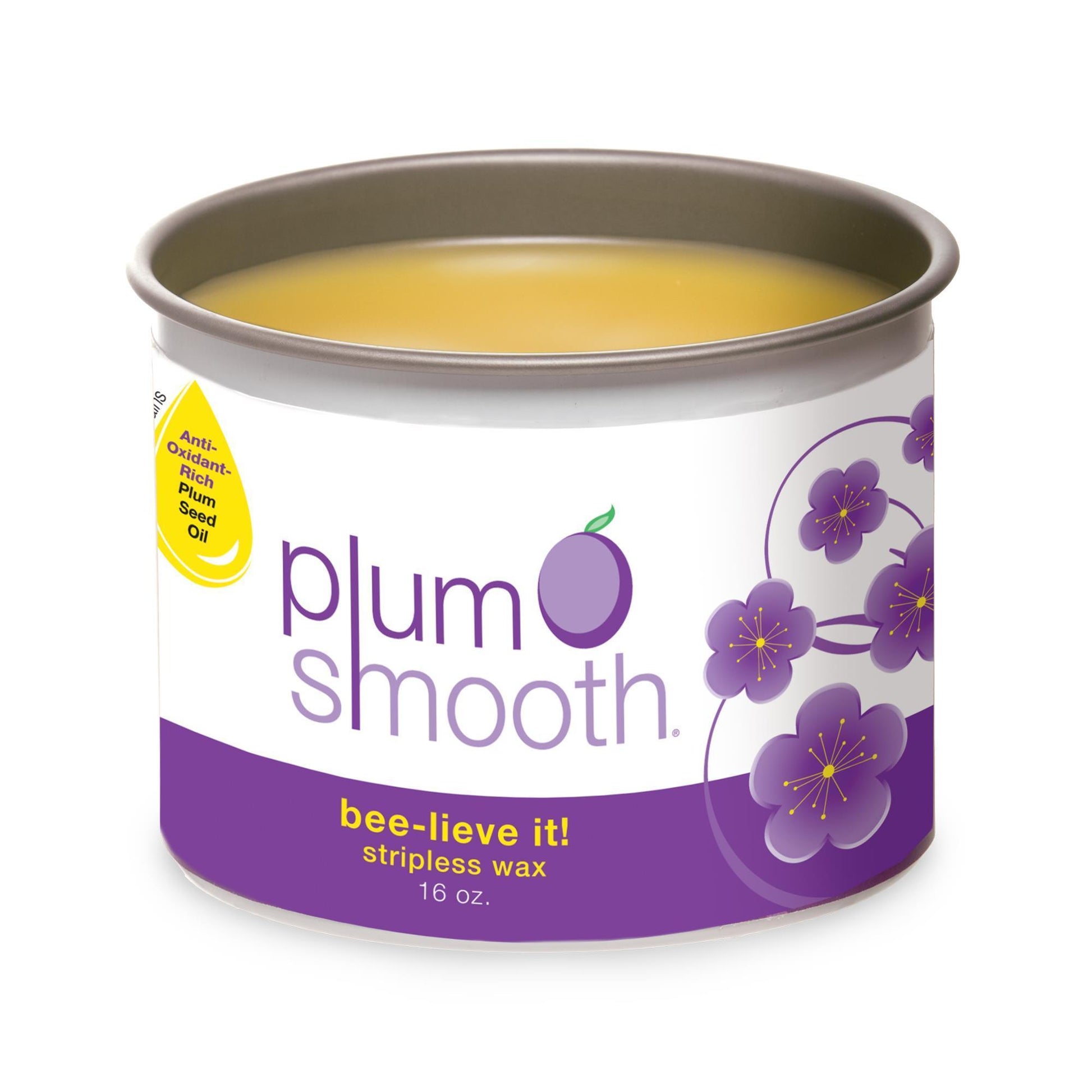 Stripless Wax Plum Smooth Stripless Wax / Bee-Lieve It! / 16oz