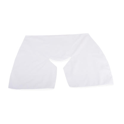 Table Covers & Accents White Sposh Face Rest Cover