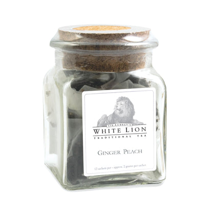 Tea & Snacks 12 ct. White Lion Tea Ginger Peach