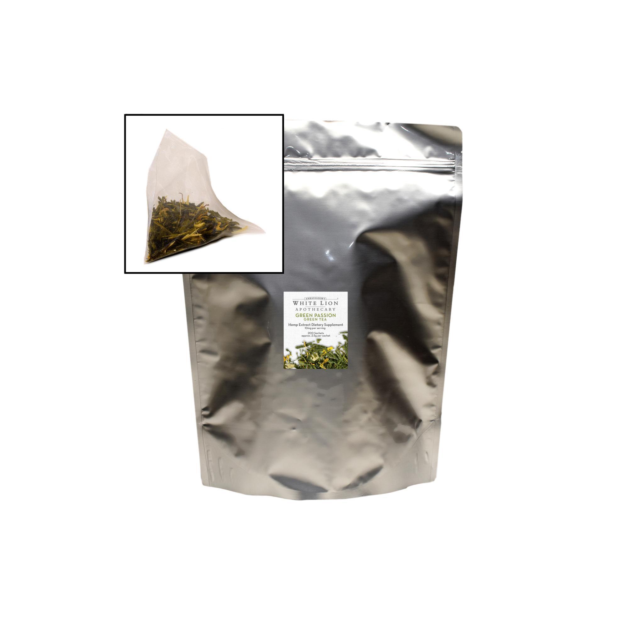 White Lion Green Passion Hemp Extract-infused Tea – Universal Companies