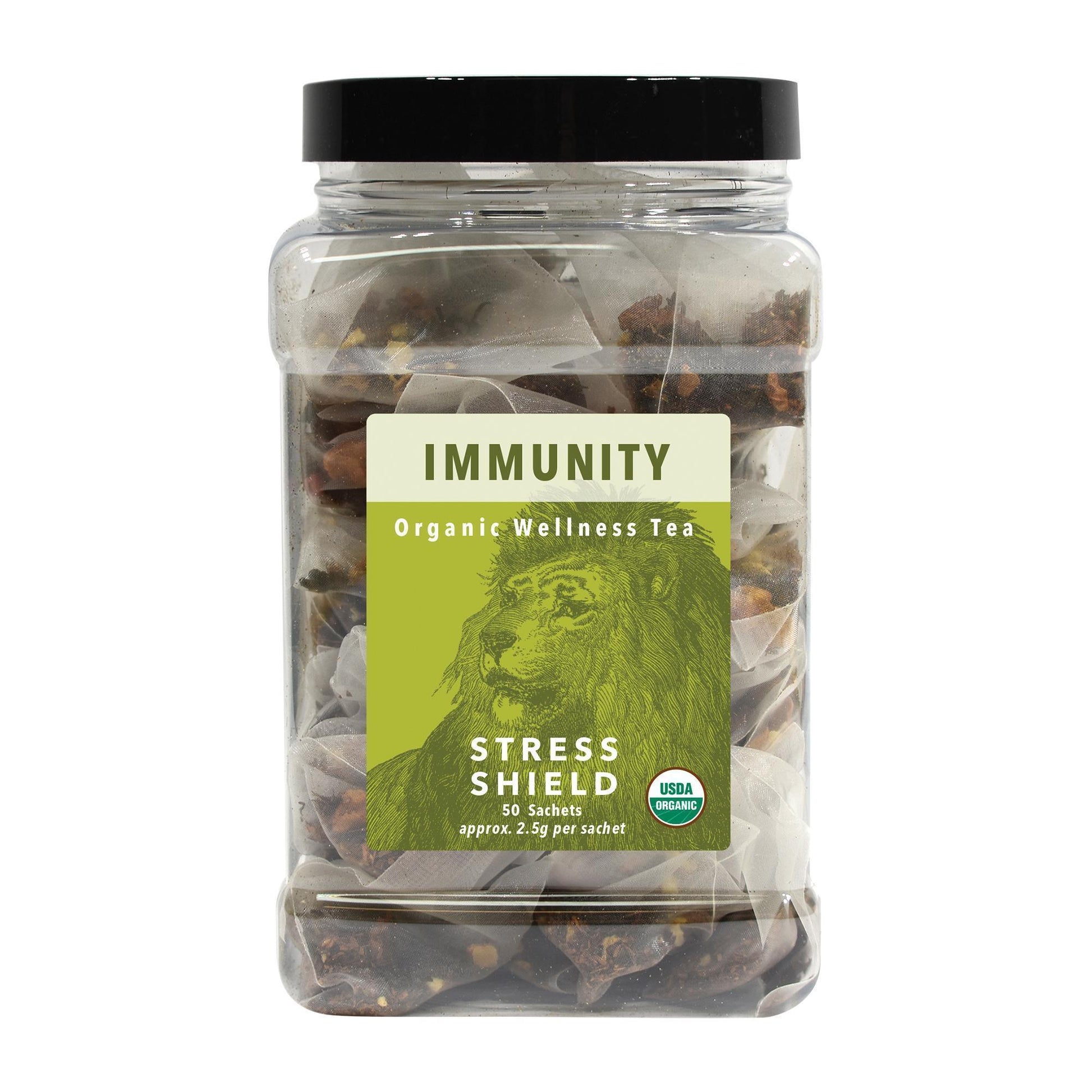 Tea & Snacks 50 ct. White Lion Immunity (Stress Shield) Tea