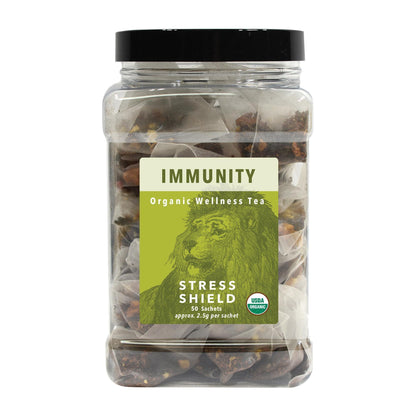 Tea & Snacks 50 ct. White Lion Immunity (Stress Shield) Tea