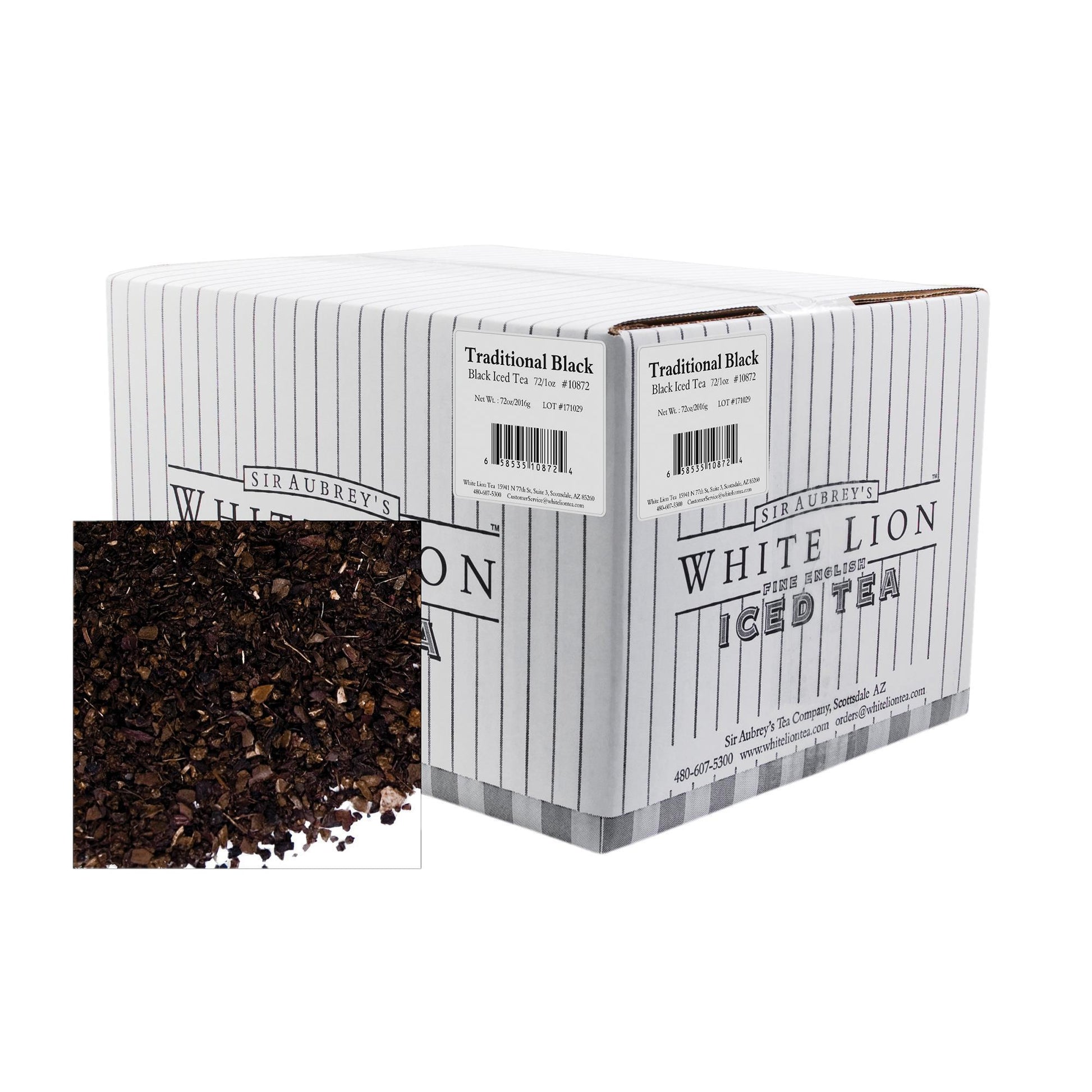 Tea & Snacks 72 - 1  Oz. Sachets White Lion Traditional Black Iced Tea - 72 - 1  Oz. Sachets