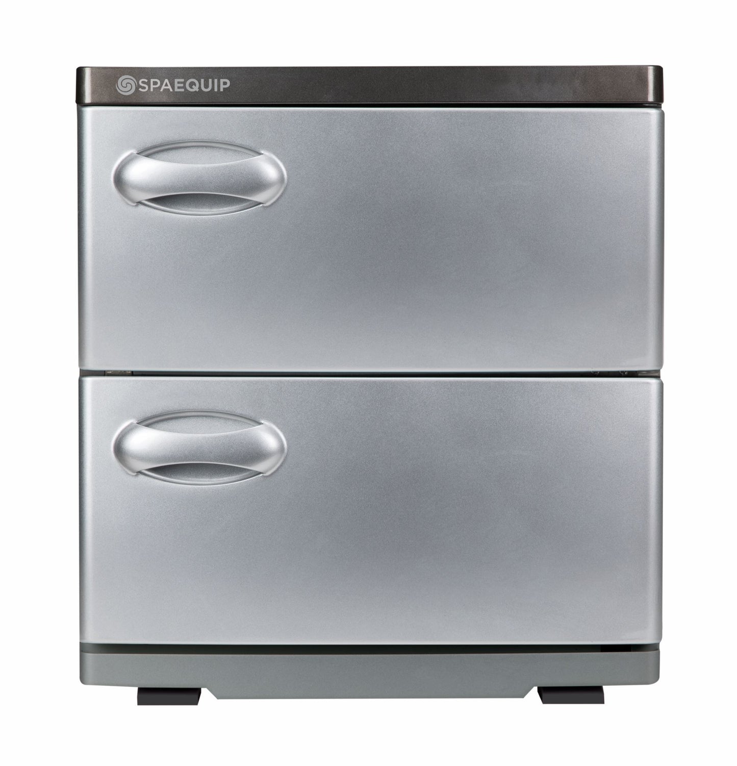 SpaEquip Dual Temperature UV Hot Towel Cabinet, Silver