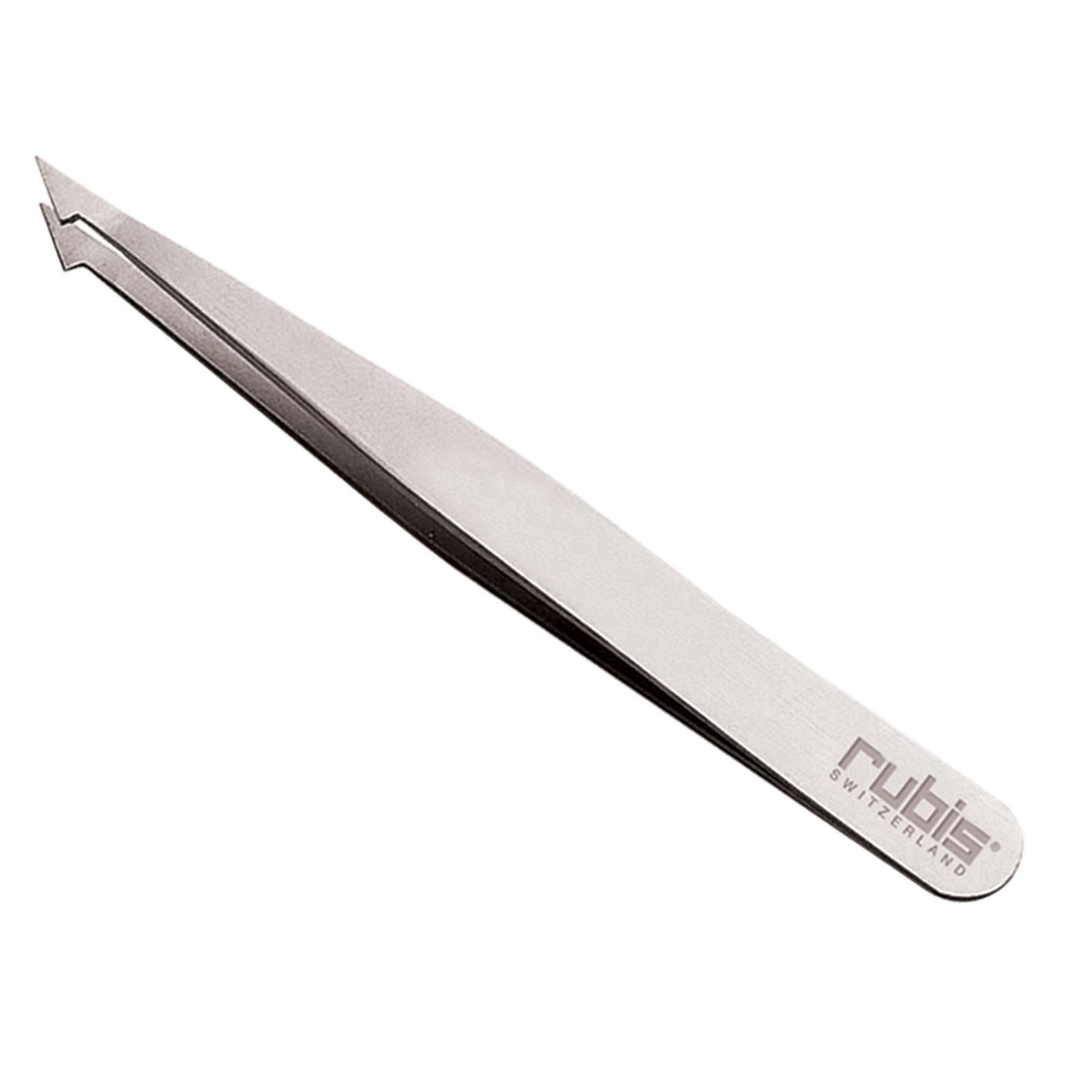 Tweezers Rubis Tweezers / Two Tip Pointed/Slanted / 3.75"